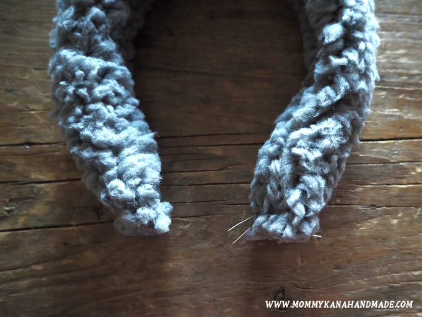 身近な物だけで作る 手作り耳あて